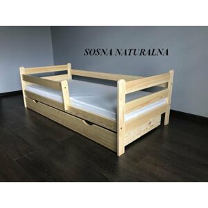 Arb-x Dětská postel Jirka 180x80 cm + šuplík + matrace