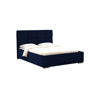 Eka Čalouněná postel Malo 140x200 cm Barva látky - Fresh: Modrá (11)