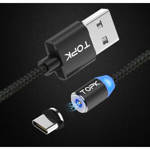 Ral USB C nabíjecí kabel - Magnetický černý