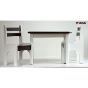 Stůl a dvě židličky K1 wenge