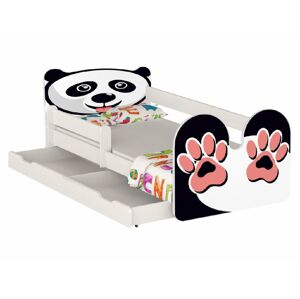 Postel Panda 160/80 cm + matrace + šuplík