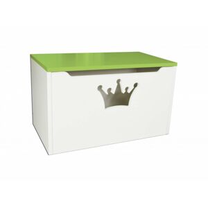 Box na hračky - koruna zelená 70cm/42cm/40cm