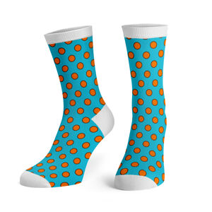 Ostravasklad Dárkové ponožky s barevnými puntíky Velikost: 36 - 40