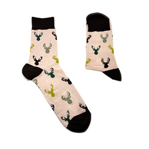 Luc Dárkové ponožky s jeleny Velikost: 41 - 46