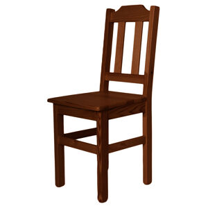 Dede Židle z masivu Janek - barva Ořech