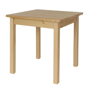 Dede Stůl z masivu borovice 80x80 cm Dekor dřeva: Borovice