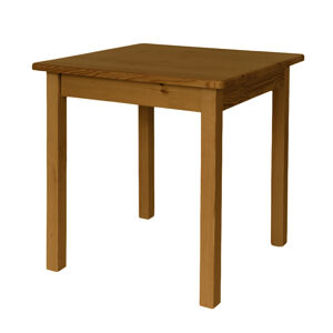 Dede Stůl z masivu borovice 80x80 cm Dekor dřeva: Dub