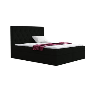 Kontinentální čalouněná postel Elegant - Fresh (90x200 cm) Barva látky - Fresh: Zeleno - Šedá (16)
