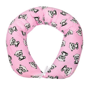 Ar-s Těhotenský polštář - Relaxační poduška - Růžová panda - 170 cm
