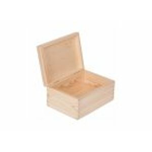 FK Dřevěná krabička zavírací 22x16x10,5 cm, Přírodní