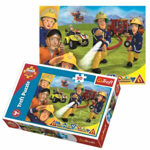 Dětské puzzle Požárník Sam - 30 dílků