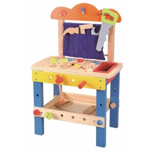 NEF Dětský dřevěný stůl s nářadím - Malý kutil