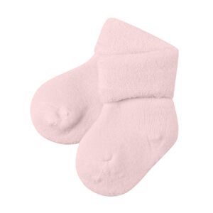 Bobas Zateplené kojenecké  ponožky - růžové - vel. 56 - 62