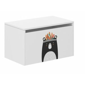 WD Dětský box na hračky 69 x 40 x 40 cm - Panda