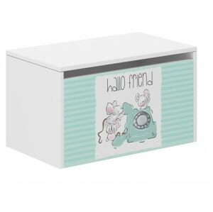 WD Dětský box na hračky 69 x 40 x 40 cm - Myšky