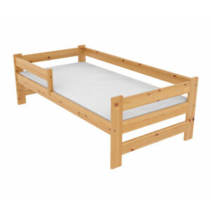DRW Dětská postel Kouba 160 x 80 cm - Přírodní masiv + Matrace Molitan a rošt