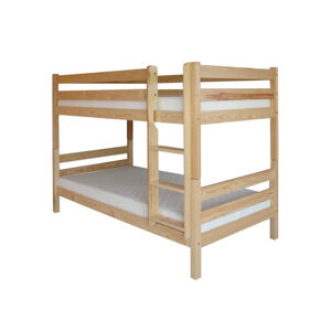 DRW Patrová postel z masivu - 90 x 200 cm + rošty ZDARMA