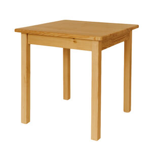 Dede Stůl z masivu borovice 60x60 cm Lak dřeva: Olše