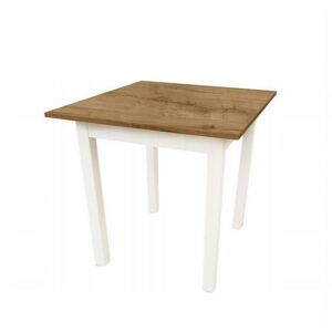 Ali Kuchyňský stůl MINI 90 x 60 cm - dub přírodní / bílá