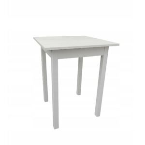 Ali Kuchyňský stůl MINI 90 x 60 cm -  bílá polární / bílá