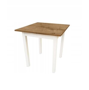Ali Kuchyňský stůl MINI 80 x 60 cm -  dub přírodní / bílá