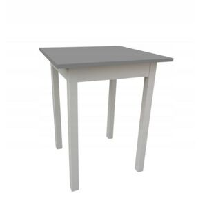 Ali Kuchyňský stůl MINI 60 x 60 cm -  šedá / bílá