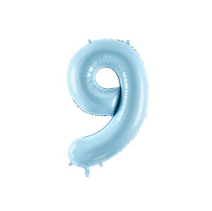 PCo Balónek fóliový "9" - modrá
