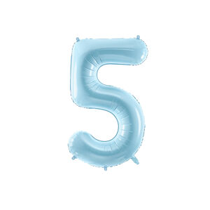 PCo Balónek fóliový "5" - modrá