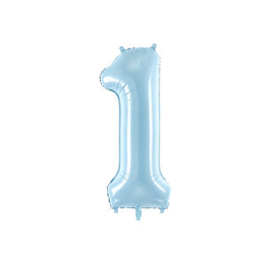 PCo Balónek fóliový "1" - modrá