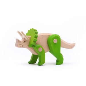 Dvěděti Dřevěný Triceratops