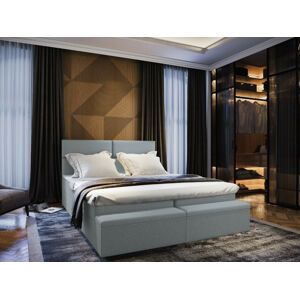 MSL Kontinentální čalouněná postel MALFI (140 x 200 cm) Barva látky: SAWANA 72