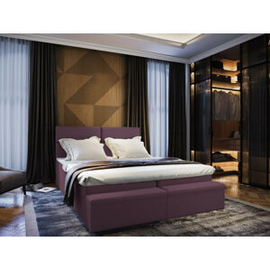 MSL Kontinentální čalouněná postel MALFI (160 x 200 cm) Barva látky: SAWANA 69