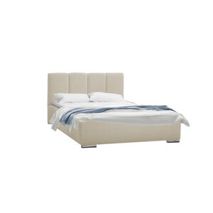 Eka Čalouněná postel CASSANDRA 180x200 cm s dřevěným úložným prostorem, Eko-kůže (Soft 17)