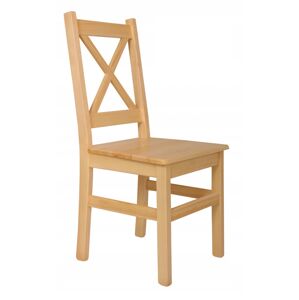 Dede Židle z masivu X - 4 barvy Dekor dřeva: Borovice