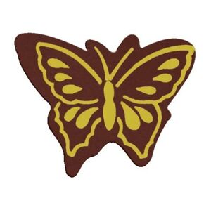 Bombasei čokoládová dekorace Motýl 5 cm (60 ks)
