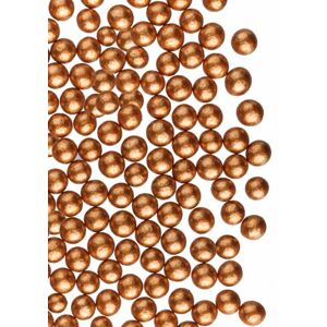 Cukrové perly bronzové 4 mm (70 g)