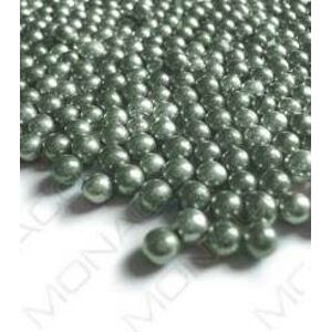 Cukrové perly zeleno-šedé (50 g) Trvanlivost do 30.4.2024!