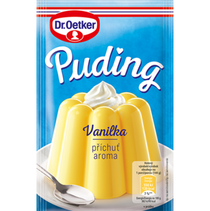 Dr. Oetker Puding příchuť vanilka (38 g)