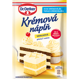 Dr. Oetker Krémová náplň vanilková (65 g)