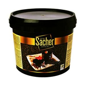 Eurocao Poleva lesklá Sacher s příchutí hořké čokolády s lískovými oříšky (6 kg)