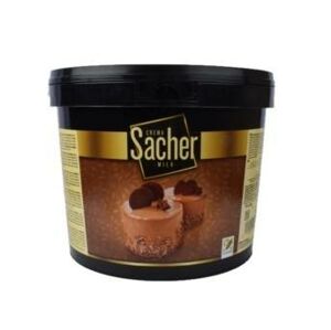 Eurocao Poleva lesklá Sacher s příchutí mléčné čokolády (6 kg)