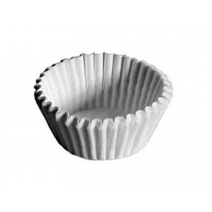 Košíčky na muffiny nepromastitelné Bílé 5 x 3 cm (100 ks)