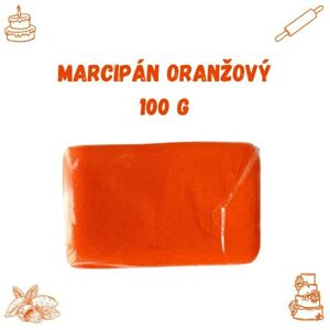 Marcipán oranžový (100 g) Trvanlivost do 1.2.2024!