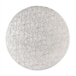 Culpitt Podložka pod dort PEVNÁ stříbrná kruh 12,7 cm 5" (1 ks)