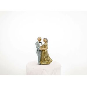 Svatební figurka Zlatá svatba