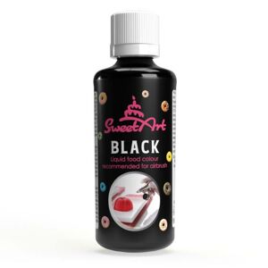 SweetArt airbrush barva tekutá Black (90 ml)