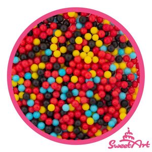 SweetArt cukrové perly Cars mix 5 mm (1 kg)