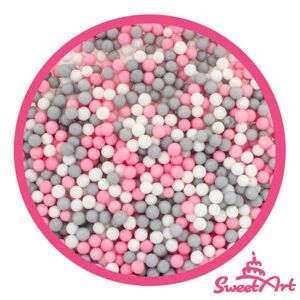 SweetArt cukrové perly Kitty mix 5 mm (1 kg)