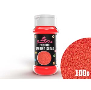 SweetArt dekorační cukr červený (100 g)