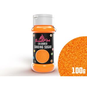 SweetArt dekorační cukr oranžový (100 g)